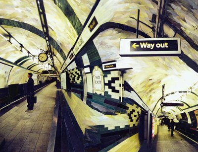 Way Out (Russell Square) by Ellen Golla